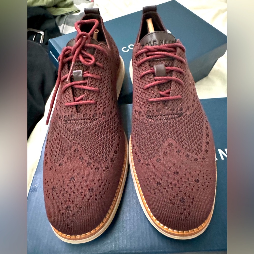 Cole haan OG GRD STCHLT WNG OX size 8.5 or 9 men NIB NWT!